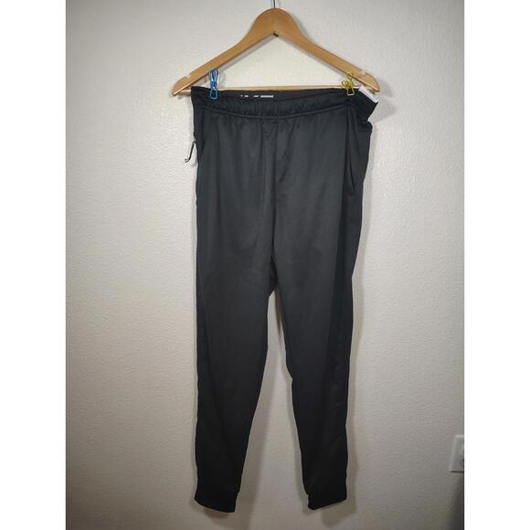 Nike Joggers Nwt Black Athletic Pants Men's Tall Medium Athletic Gym  Adjustable - Picture 1 of 9